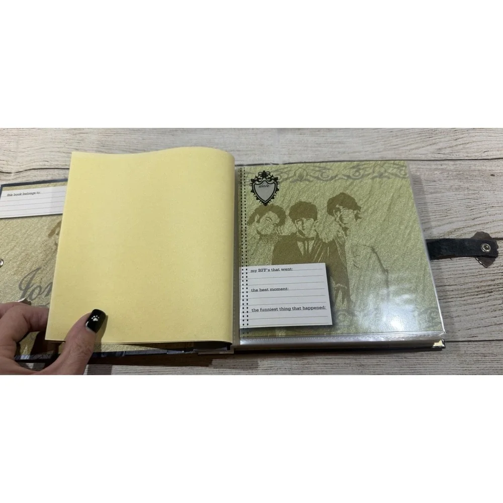 NEW Jonas Brothers Ticket Stub Journal Hardcover Book Y2K nostalgic nostalgia